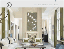 Tablet Screenshot of douglassworkroom.com